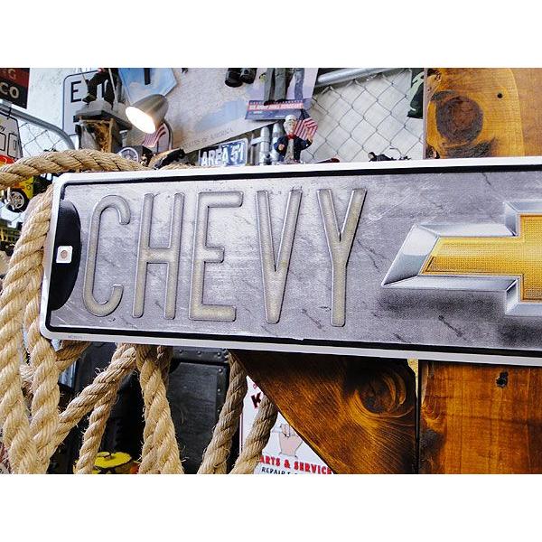 シェビーアベニュー　ストリートサイン アメリカン雑貨 アメリカ雑貨 サインプレート ティンサインボード インテリア 壁飾り おしゃれ | Chevy | 01