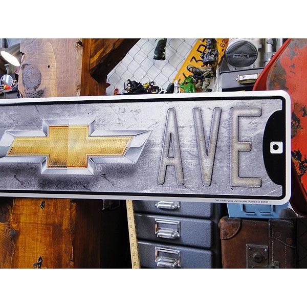 シェビーアベニュー　ストリートサイン アメリカン雑貨 アメリカ雑貨 サインプレート ティンサインボード インテリア 壁飾り おしゃれ | Chevy | 02