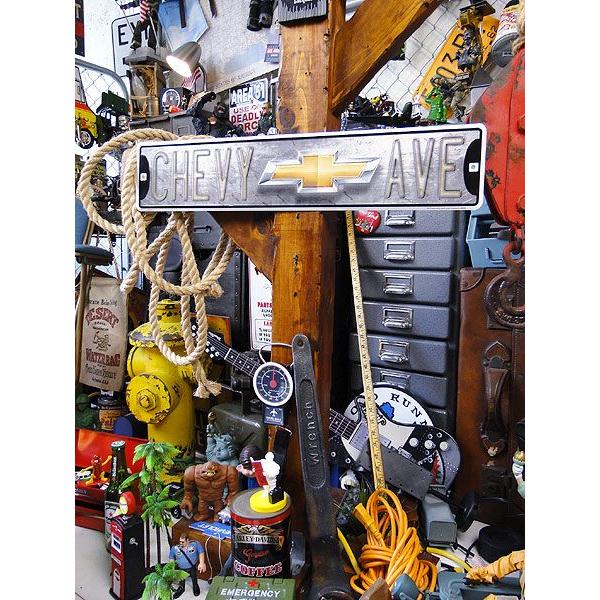 シェビーアベニュー　ストリートサイン アメリカン雑貨 アメリカ雑貨 サインプレート ティンサインボード インテリア 壁飾り おしゃれ | Chevy | 03