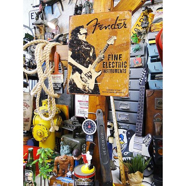 フェンダー　ロックオン　ブリキ看板　■ アメリカン雑貨 アメリカ雑貨 | マリリンモンロー | 03