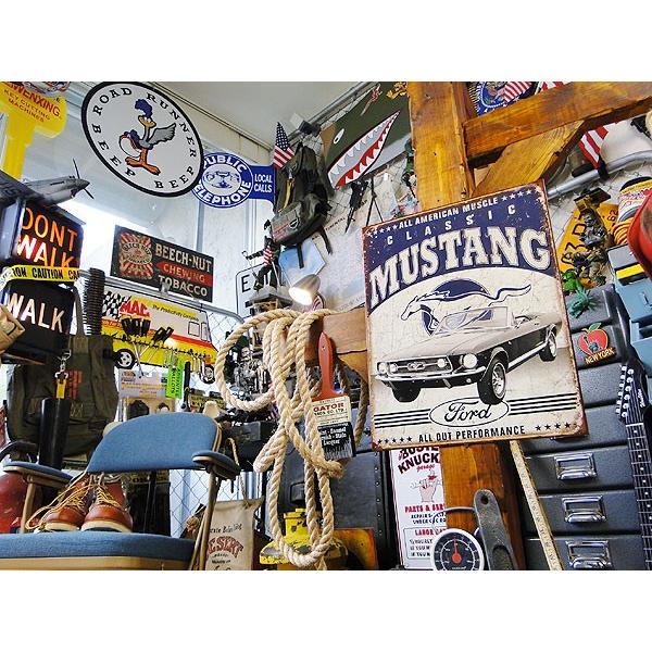 フォード　クラシック　マスタング　ブリキ看板　■ アメリカン雑貨 アメリカ雑貨 | アメリカン レトロ | 04