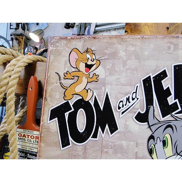 トムとジェリー　ブリキ看板　（レトロシーン）　ブリキ看板　■ アメリカン雑貨 アメリカ雑貨 |  | 02
