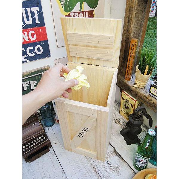 ☆稀少な絶盤品☆ ミニ トラッシュボックス （Aタイプ/無塗装