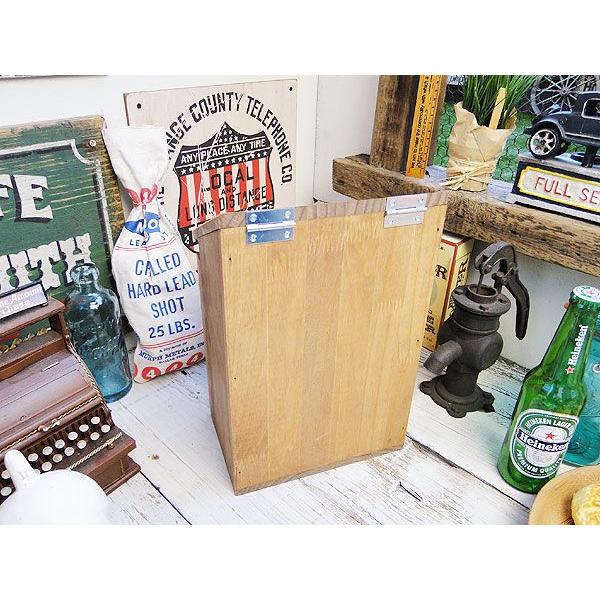 ☆稀少な絶盤品☆ ミニ トラッシュボックス （Bタイプ/うす茶