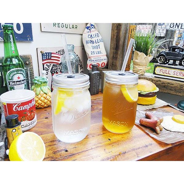 レッドネックシッパー メイソンジャー　ドリンクボトル 2本セット（クリアー） アメリカン雑貨 アメリカ雑貨 | DETAIL