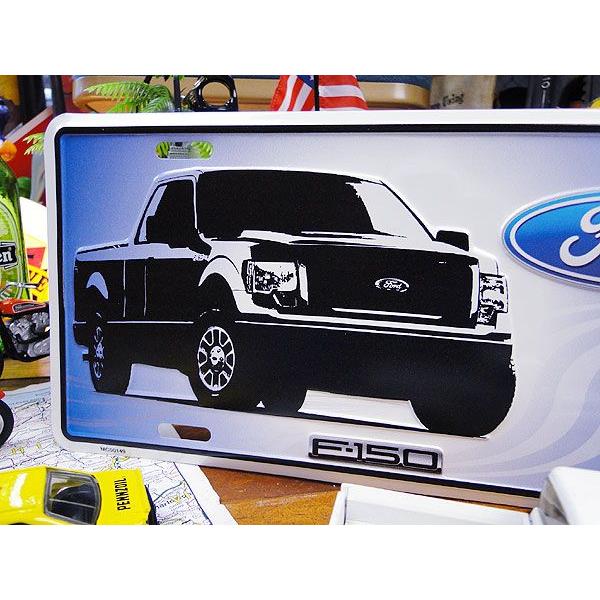 フォード　F-150トラック　ライセンスプレート アメリカ雑貨 アメリカン雑貨 インテリア 壁飾り おしゃれな雑貨屋さん | アメリカン レトロ | 01
