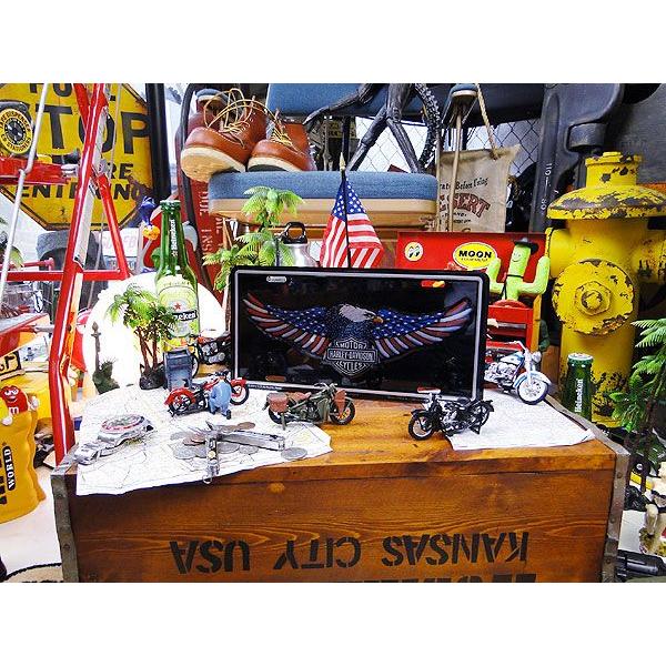 ハーレーダビッドソン　ライセンスプレート　（星条旗ハーレーイーグル）　アメリカ雑貨　インテリア　グッズ　雑貨　小物 | Harley Davidson | 02