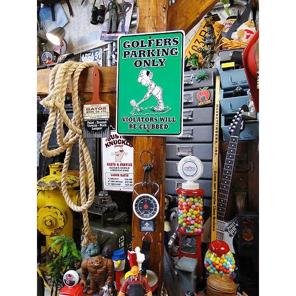 ゴルファー専用駐車場　ミニパーキングサイン アメリカ雑貨 アメリカン雑貨 |  | 01