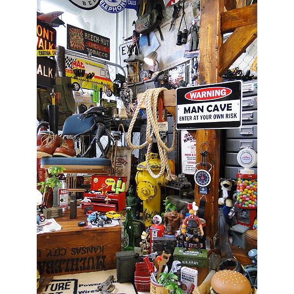 ワーニング！男の秘密基地　ミニブリキ看板 アメリカ雑貨 アメリカン雑貨 |  | 03