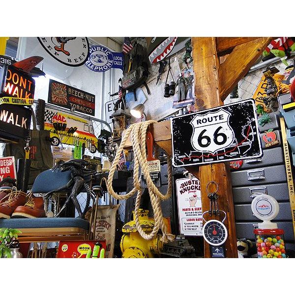 ルート66のロードマップ　ミニブリキ看板 アメリカ雑貨 アメリカン雑貨 | アメリカン レトロ | 02