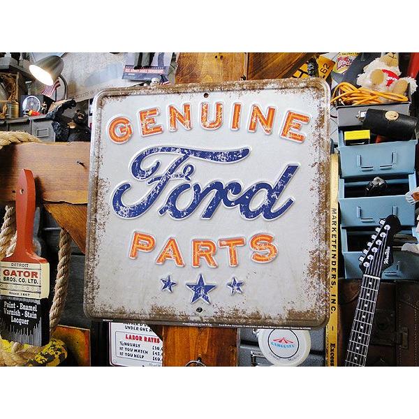フォード　ジェニュインパーツ　ブリキ看板　（ヴィンテージ）　アメリカ　アメリカン雑貨　アメリカ雑貨　アメリカ雑貨　サインプレート | 