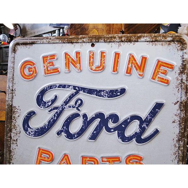 フォード　ジェニュインパーツ　ブリキ看板　（ヴィンテージ）　アメリカ　アメリカン雑貨　アメリカ雑貨　アメリカ雑貨　サインプレート |  | 01