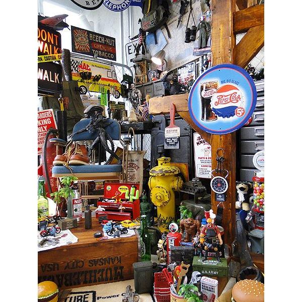 ペプシコーラ BIG BIG GLASS　ラウンド　ブリキ看板 アメリカ雑貨 アメリカン雑貨 サインプレート 壁掛け ブランド | アメリカン レトロ | 05