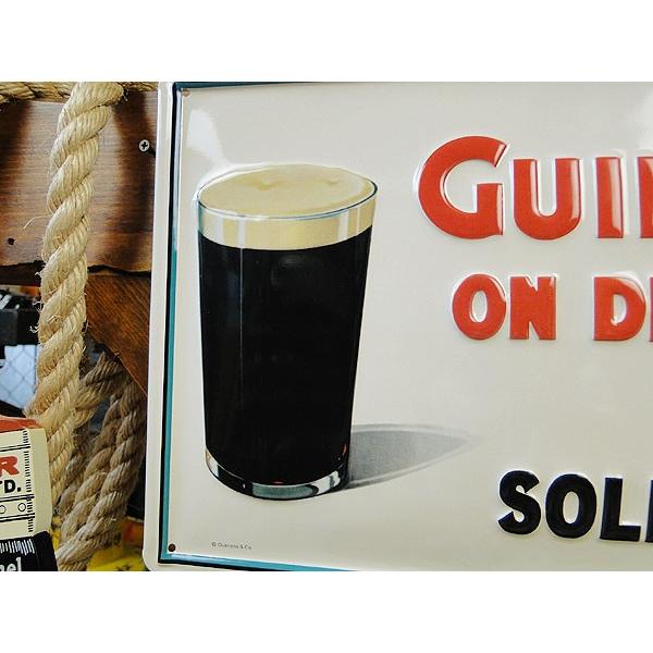 アメリカン レトロ ギネスビール 3Dパブサイン （ギネス・SOLD HERE