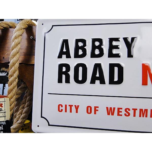 有名人＆ミュージシャン　3Dメタルサイン　（アビイロード）　アメリカ雑貨　アメリカン雑貨 |  | 01