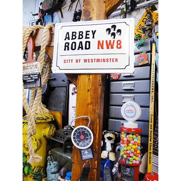 有名人＆ミュージシャン　3Dメタルサイン　（アビイロード）　アメリカ雑貨　アメリカン雑貨 |  | 03