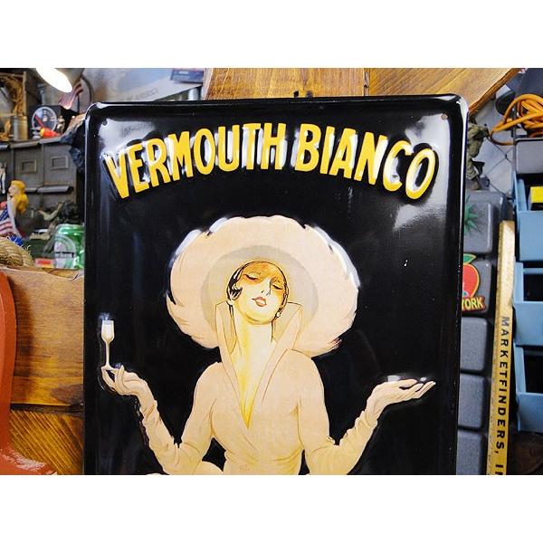 世界のお酒の3Dパブサイン（マティーニ＆ロッシ） アメリカ雑貨