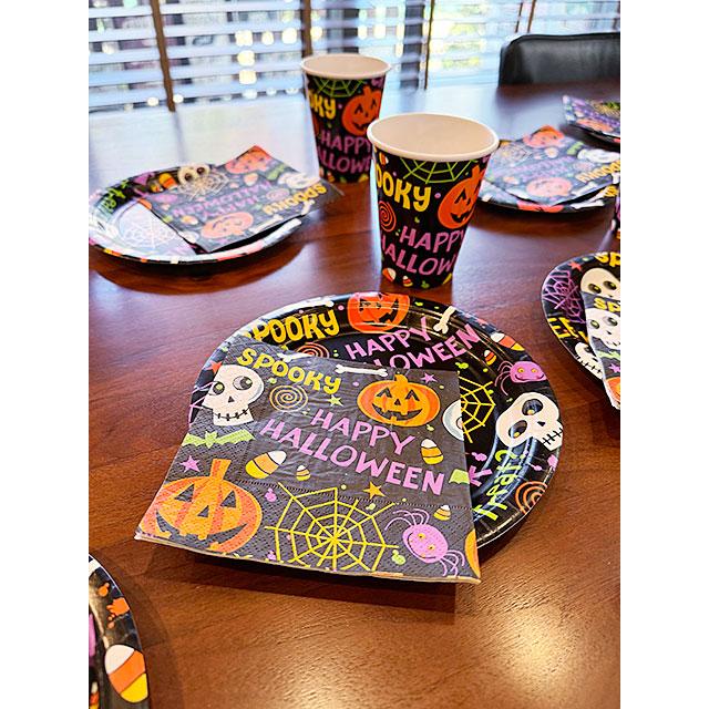 【即納】【在庫あり】ハロウィン　ペーパーナプキン 16枚入り ■ パーティー 飾り アメリカ雑貨 ハロウィン 飾り 店舗装飾 |  | 04