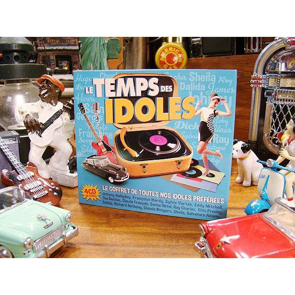 音楽CD LE TEMPS DES IDOLES 4枚組 アメリカ雑貨 アメリカン雑貨 | 