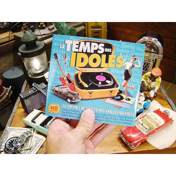 音楽CD LE TEMPS DES IDOLES 4枚組 アメリカ雑貨 アメリカン雑貨 |  | 05