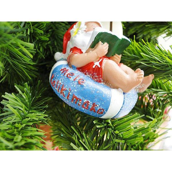 ハワイアン　クリスマスオーナメント　（ブックサンタ）　アメリカン雑貨　アメリカ雑貨 |  | 02