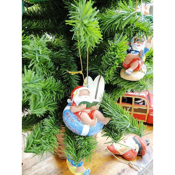 ハワイアン　クリスマスオーナメント　（ブックサンタ）　アメリカン雑貨　アメリカ雑貨 |  | 03