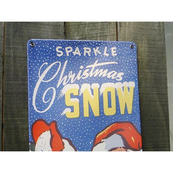 クリスマス　U.S.ヘヴィースチールサイン　（クリスマススノー）　アメリカン雑貨　アメリカ雑貨 | アメリカン レトロ | 01