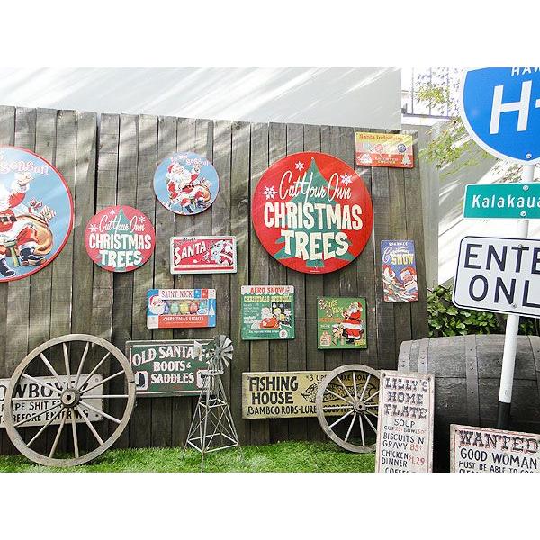 クリスマス　U.S.ヘヴィースチールサイン　（クリスマススノー）　アメリカン雑貨　アメリカ雑貨 | アメリカン レトロ | 04