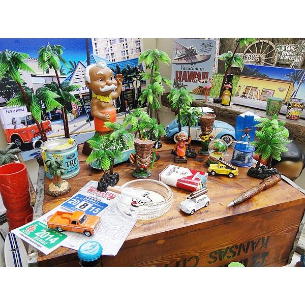 ハワイアン　ガラスアシュトレイ　（クィーンサーフ）　アメリカ雑貨　アメリカン雑貨 |  | 04