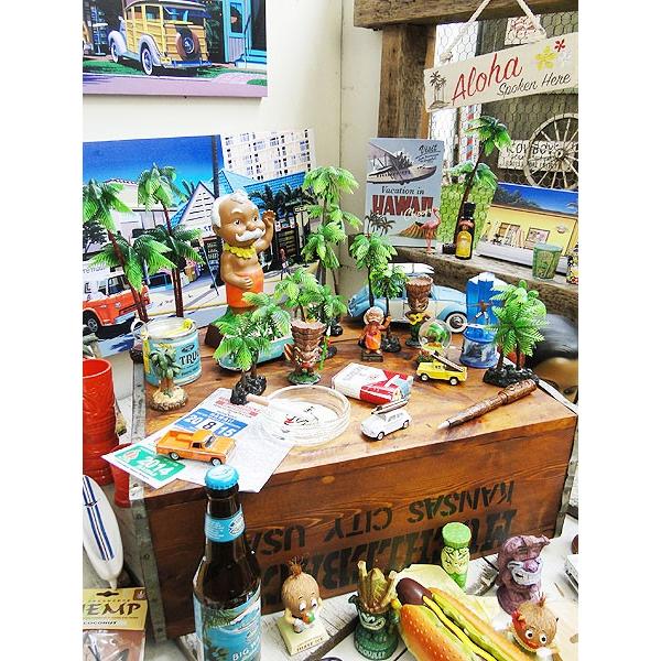 ハワイアン　ガラスアシュトレイ　（クィーンサーフ）　アメリカ雑貨　アメリカン雑貨 |  | 05