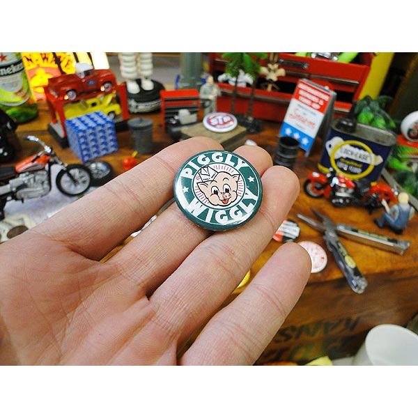カンパニーカンバッジ　（ピグリー・ウィグリー）　アメリカ雑貨　アメリカン雑貨 |  | 01