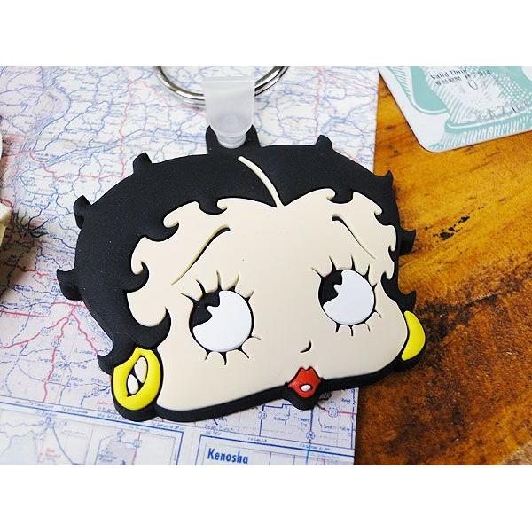 ベティ・ブープ　ラバーキーホルダー　（フェイス）　アメリカン雑貨 アメリカ雑貨 |  | 01