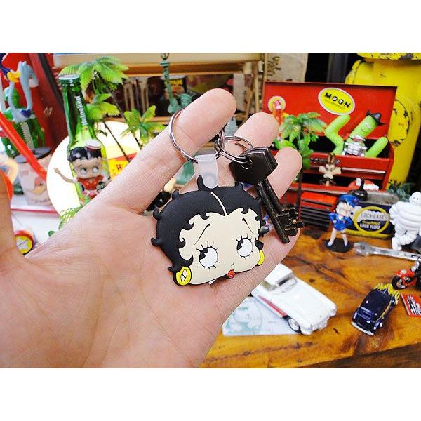 ベティ・ブープ　ラバーキーホルダー　（フェイス）　アメリカン雑貨 アメリカ雑貨 |  | 02
