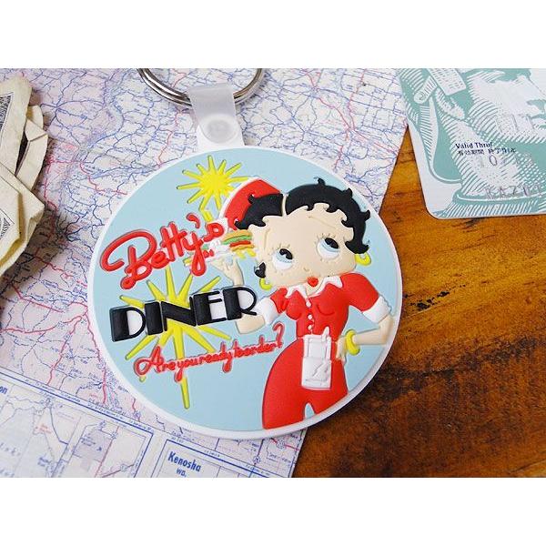 ベティ・ブープ　ラバーキーホルダー　（ダイナーベティ）　アメリカン雑貨 アメリカ雑貨 |  | 01