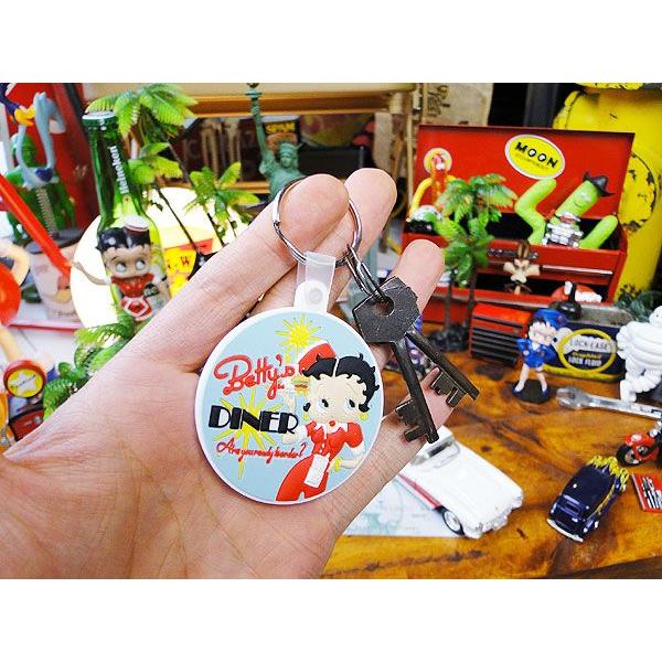 ベティ・ブープ　ラバーキーホルダー　（ダイナーベティ）　アメリカン雑貨 アメリカ雑貨 |  | 02
