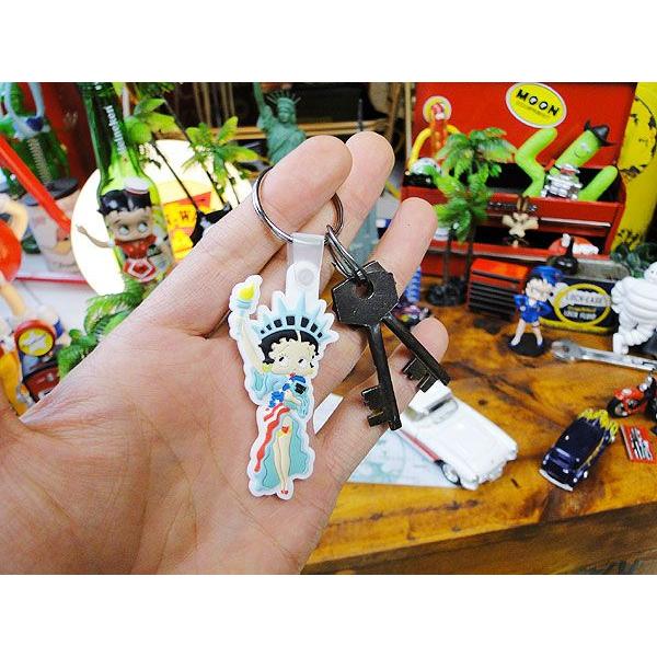 ベティ・ブープ　ラバーキーホルダー　（リバティーベティ）　アメリカン雑貨 アメリカ雑貨 |  | 02