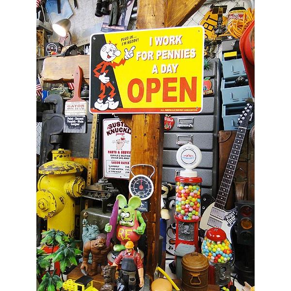 レディキロワット　プラスチックサインボード　（イエロー）　アメリカン雑貨 アメリカ雑貨 |  | 01