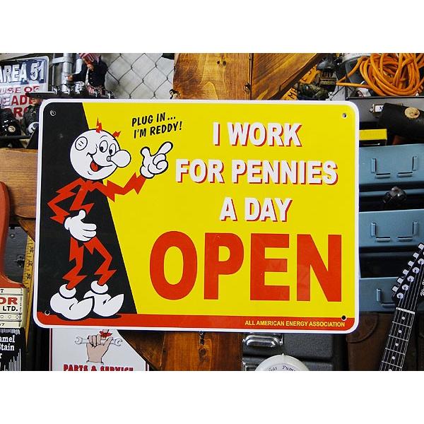 レディキロワット　プラスチックサインボード　（イエロー）　アメリカン雑貨 アメリカ雑貨 |  | 02