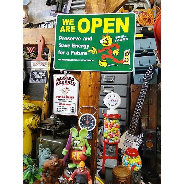 レディキロワット　プラスチックサインボード　（グリーン）　アメリカン雑貨 アメリカ雑貨 |  | 01