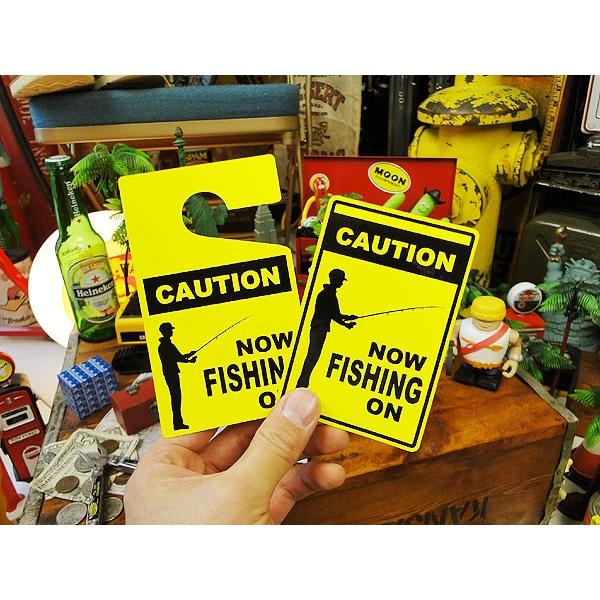 パーキングパーミット　ハングタグ＆ステッカーセット　（只今フィッシング中）　アメリカ雑貨　アメリカン雑貨 |  | 01