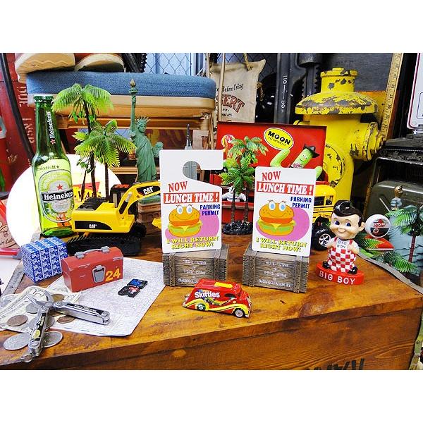 パーキングパーミット　ハングタグ＆ステッカーセット　（只今昼食中直ぐ戻ります）　アメリカ雑貨　アメリカン雑貨 |  | 02