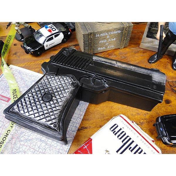 ハンドガン　アシュトレイ ■ アメリカ雑貨 アメリカン雑貨 おもしろグッズ おもしろ雑貨 ミリタリー 灰皿 卓上 |  | 03