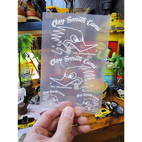 クレイスミス　抜きステッカー　（ホワイト）　アメリカン雑貨 アメリカ雑貨 | 