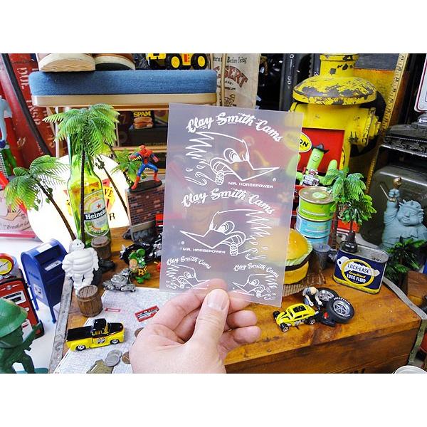 クレイスミス　抜きステッカー　（ホワイト）　アメリカン雑貨 アメリカ雑貨 |  | 04