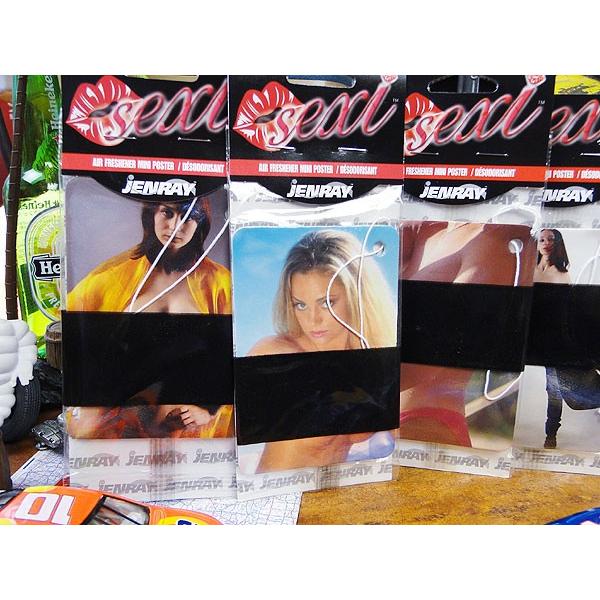 セクシーガールズ　エアーフレッシュナー　単品　（セクシーガール）　アメリカ雑貨　アメリカン雑貨　芳香剤　ランキング　車　おしゃれ |  | 01