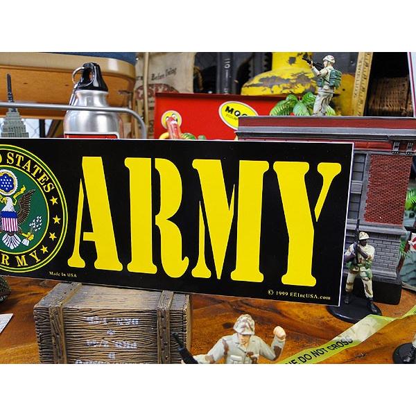 ミリタリーバンパーステッカー　（U.S.アーミー）　アメリカ雑貨　アメリカン雑貨　車　シール　ブランド |  | 02