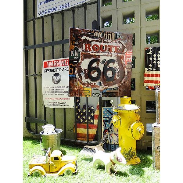 ル ート66　シャビーアートサイン アメリカン雑貨 アメリカ雑貨 壁掛け インテリア おしゃれな部屋 人気_5