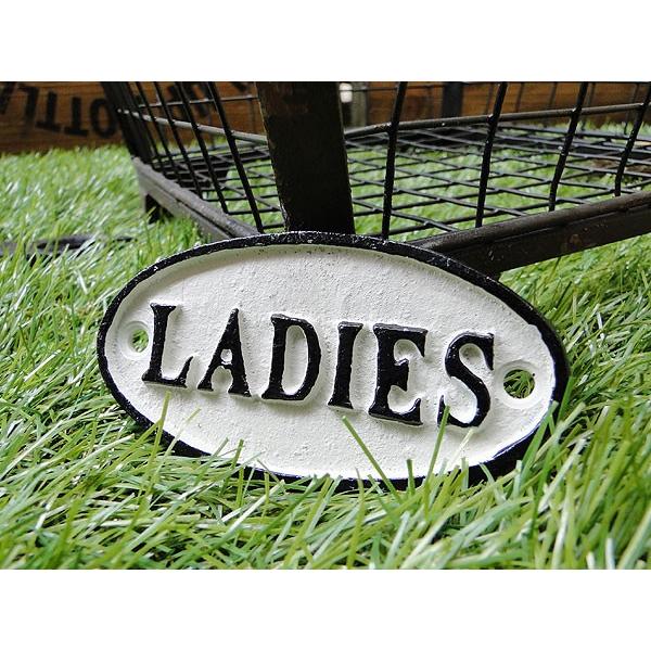 ダルトン　アイアンルームサイン　（オーバル/女性）　■　アメリカン雑貨　アメリカ雑貨　DULTON 爆買 | 