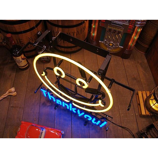 【即納】【在庫あり】 スマイル＆サンキュー　ネオン管 ■ 【6ヶ月保証付き】 ■ アメリカ雑貨 アメリカン雑貨 |  | 01