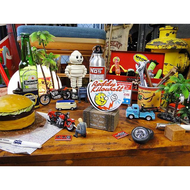 ミニレーシングステッカー レディキロワット/ダイカット アメリカン